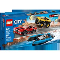 LEGO 60395 Pack de Vehículos Deportivos